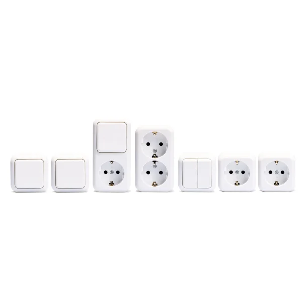 Aufputz-Set McPower "Finery Starter", 7-teilig, weiß