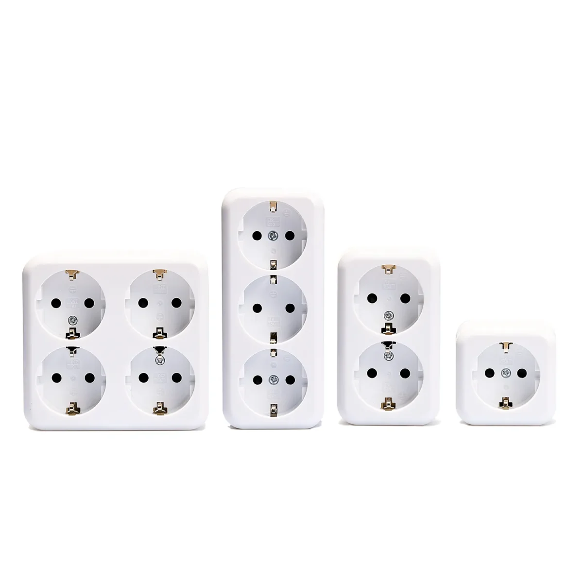Aufputz-Set McPower "Finery Kombi", 4-teilig, weiß – Bild 1