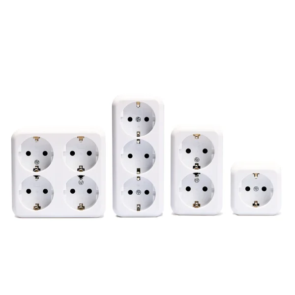 Aufputz-Set McPower "Finery Kombi", 4-teilig, weiß