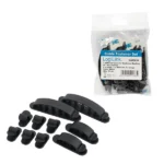 Kabelhalter-Set, ABS, 10 Stk., schwarz, selbstklebend – Bild 4