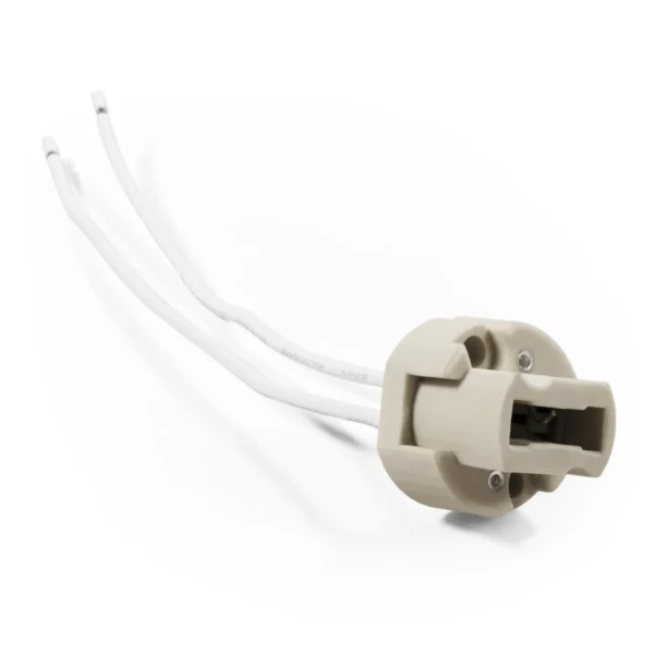 Lampenfassung McShine, G9, rund, für Hochvoltlampen, max. 230V/75W