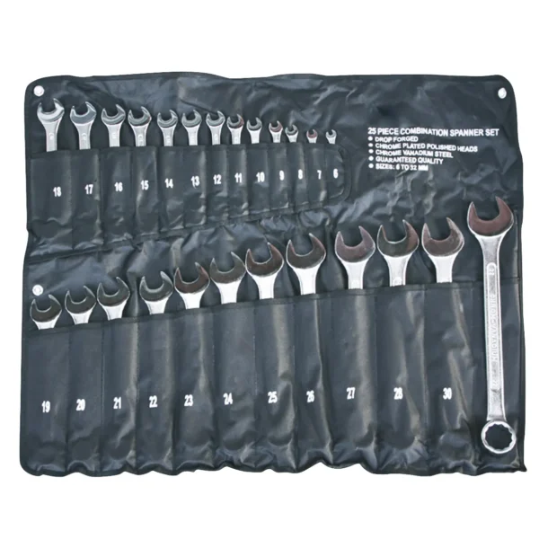 Gabel-Ringschlüsselsatz, 25-tlg., 6-32mm