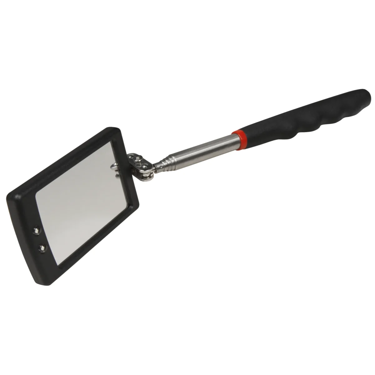 Spiegel Werkzeug McPower mit LED, Teleskop 28-80cm, Spiegel 40x65mm – Bild 1
