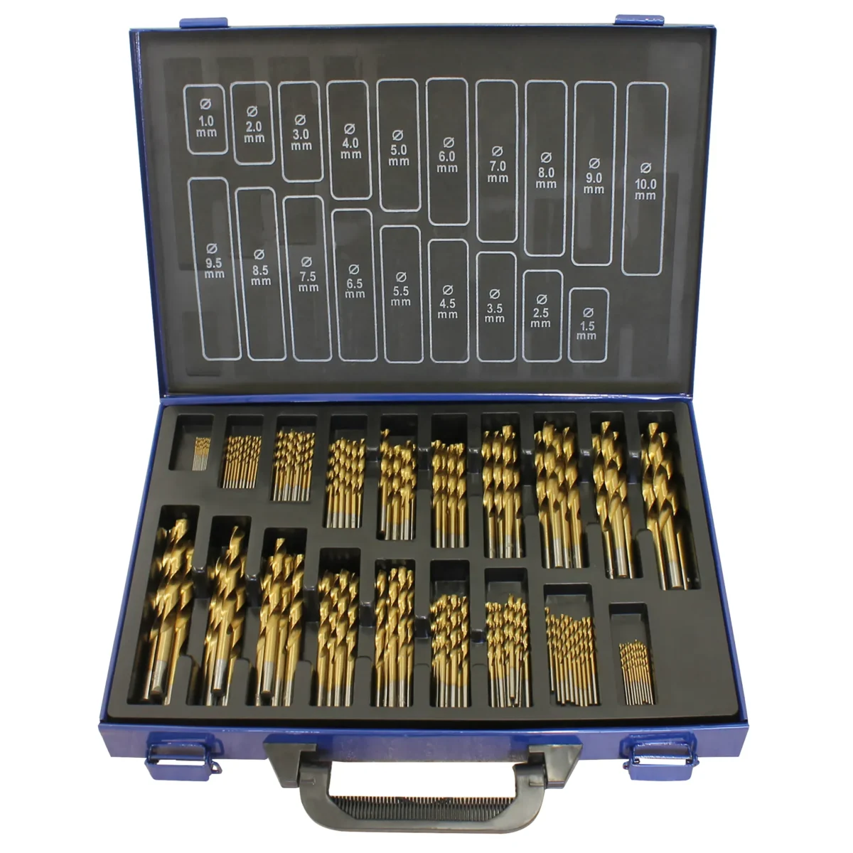 HSS-G Spiralbohrersatz 170 tlg. 1,0 - 10,0 mm – Bild 1
