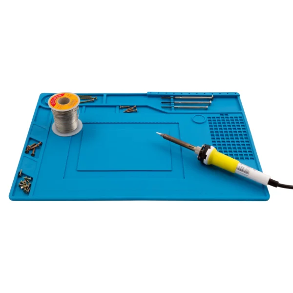 Silikon-Lötmatte McPower "LM-15" 39x27cm, Hitzebeständig, Antistatisch