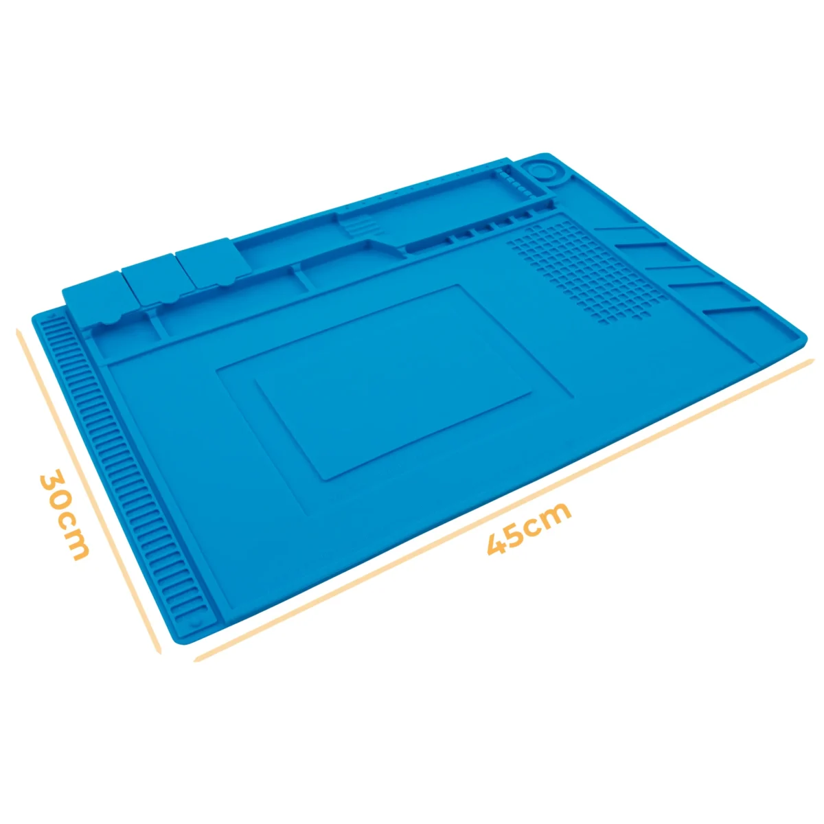 Silikon-Lötmatte McPower "LM-16" 45x30cm, Hitzebeständig, Antistatisch – Bild 5