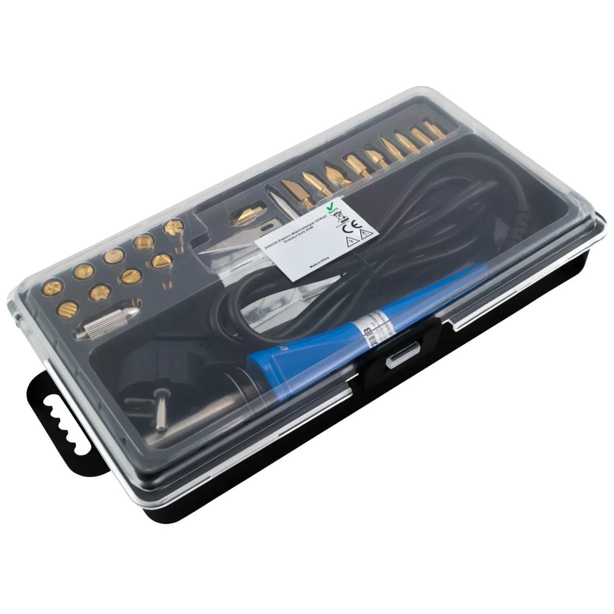 BrandmalKolben Set,  30Watt, 24 teilig – Bild 3