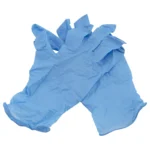 Einweghandschuhe Nitril, 100 Stück, Größe S, blau – Bild 2