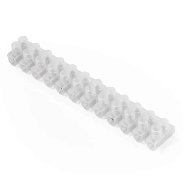 Lüsterklemme McPower, 12 Klemmen, 4,5mm², 5A, transparent