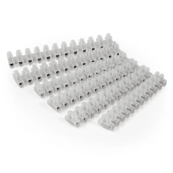 Lüsterklemmen-Sortiment McPower, 6-teilig: 1x4A, 3x6A, 2x10A, jeweils 12 Klemmen