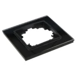 Glas-Rahmen McPower "Flair", 1-fach, schwarz – Bild 2