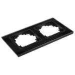 Glas-Rahmen McPower "Flair", 2-fach, schwarz – Bild 2
