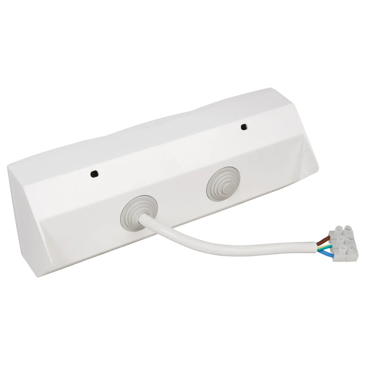 Steckdosenblock McPower "Flair" 250V~/16A, Aufbau, weiß, 3-fach Schutzkontakt – Bild 4
