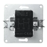 Serien-Schalter McPower "Cup" 2-fach, 250V~/10A, UP, weiß – Bild 3