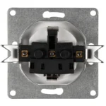 Schutzkontakt-Steckdose McPower "Cup" 250V~/16A, UP, Einsteckschutz, weiß – Bild 2