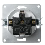 Schutzkontakt-Steckdose McPower "Cup" 250V~/16A, UP, Einsteckschutz, weiß – Bild 3