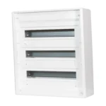 Aufputz Kleinverteiler, 1-reihig, 12+2 Module, Steckklemme PE/N, ohne Tür – Bild 4