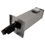 Außensteckdose 2-Fach, IP44, Edelstahl V2A, 127x127x300mm, 3680W/ 16A – Bild 4