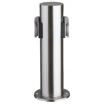 Außensteckdose 2-Fach, IP44, Edelstahl V2A, Ø118x300mm, 3680W/ 16A – Bild 2