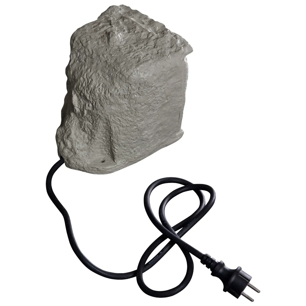 Außensteckdose 2-Fach, Schaltzeituhr, IP44, stein optik, 3680W, 16A – Bild 1