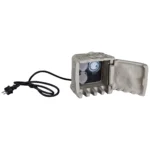 Außensteckdose 2-Fach, Schaltzeituhr, IP44, stein optik, 3680W, 16A – Bild 2