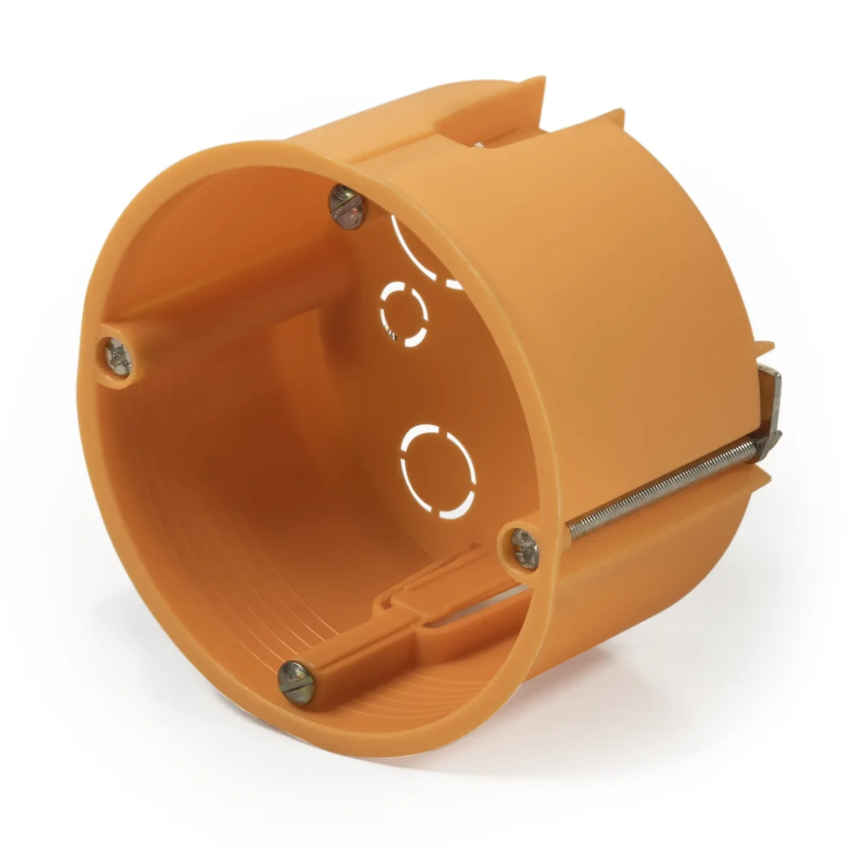 Hohlwanddose McPower, Ø68x45mm, inkl. Geräteschrauben, orange – Bild 1
