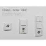 Schalter und Steckdosen Set McPower Cup "Multimedia", 18-teilig, weiß – Bild 4