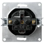 Schutzkontakt-Steckdose McPower "Flair" 250V~/16A, UP, Einsteckschutz, anthrazit – Bild 2