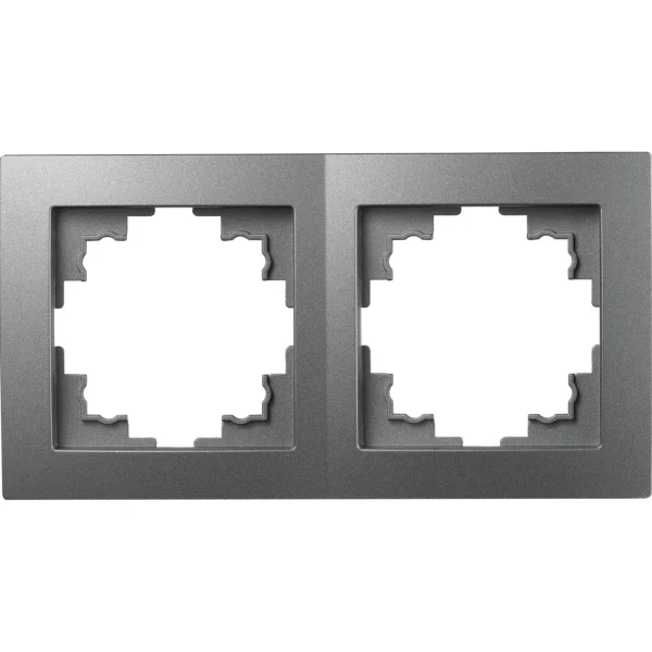 Rahmen McPower "Flair", 2-fach, anthrazit