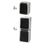 Feuchtraum Set McPower "Taff Vorraum" 3-teilig, grau, IP44 – Bild 3