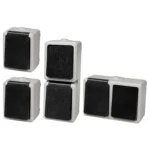Feuchtraum Set McPower "Taff Flur" 4-teilig, grau, IP44 – Bild 2