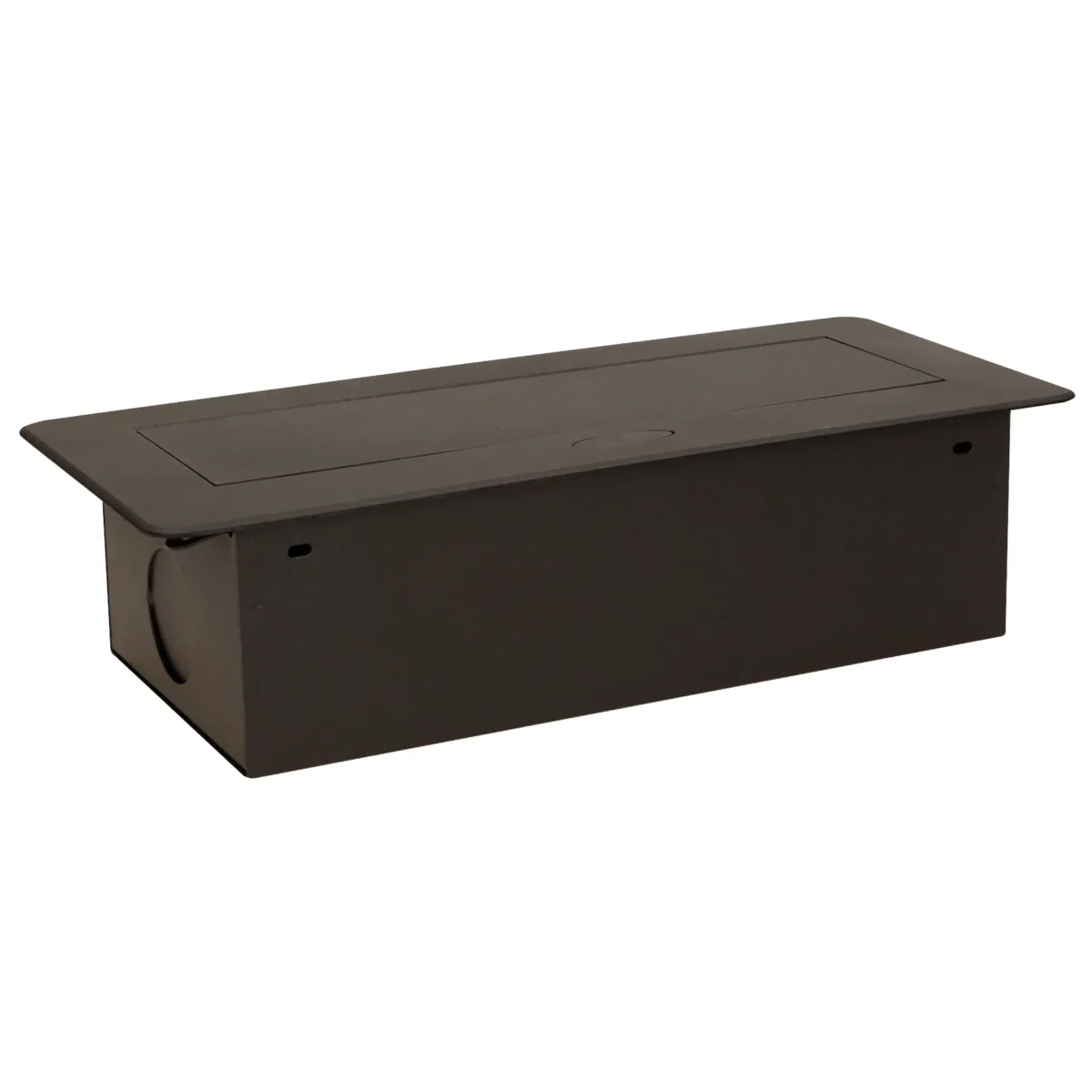 Tisch-Einbausteckdose, 3fach, schwarz, 2500W – Bild 4