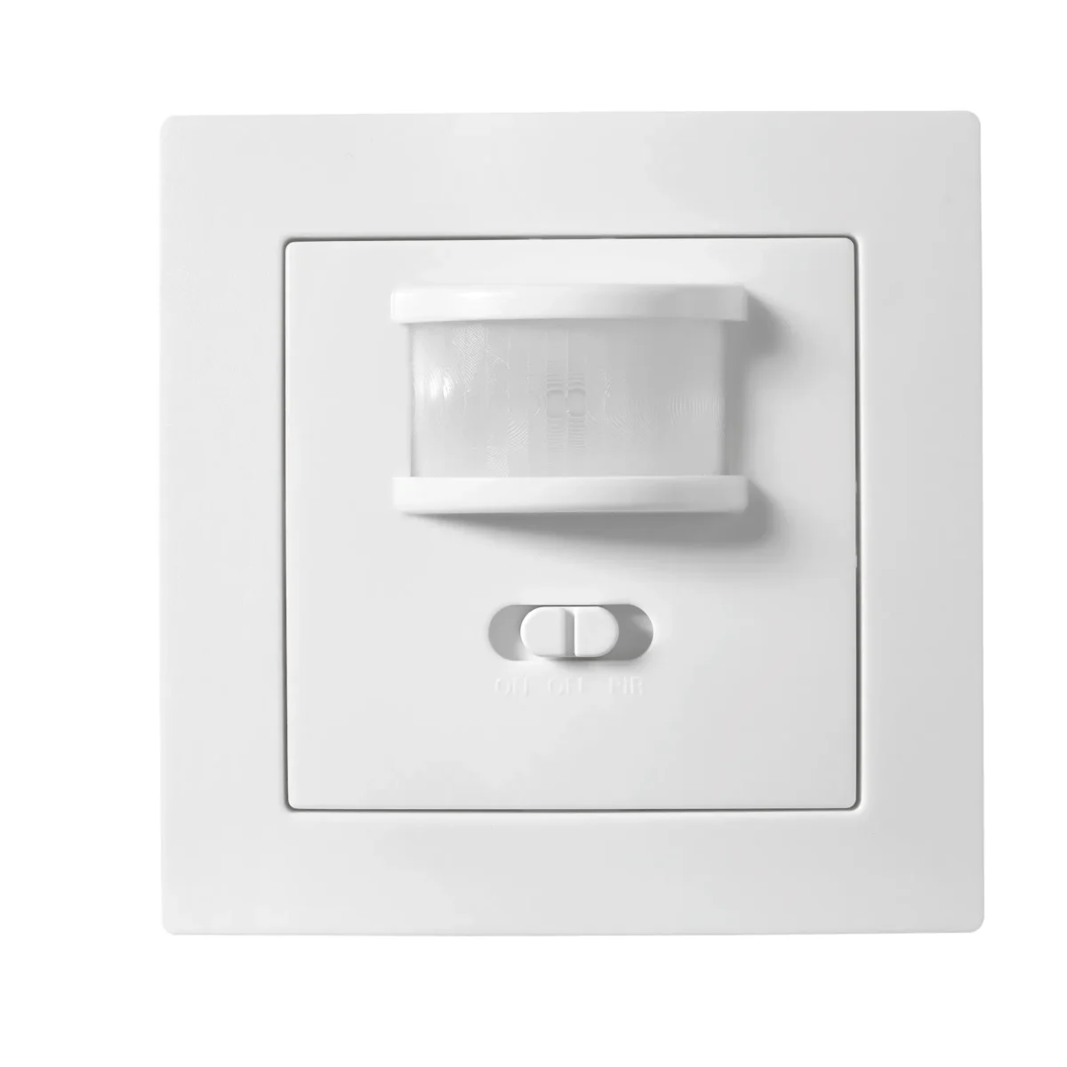 Unterputz IR Bewegungsmelder McShine "LX-23" 160°, 500W, LED geeignet, weiß – Bild 1