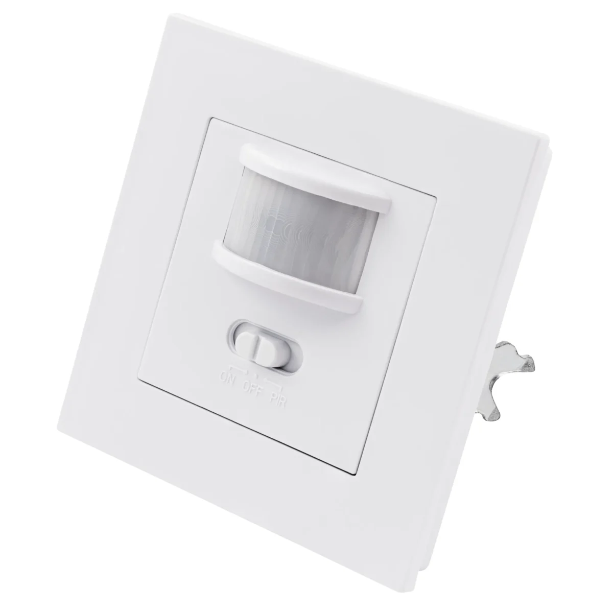 Unterputz IR Bewegungsmelder McShine "LX-23" 160°, 500W, LED geeignet, weiß – Bild 2