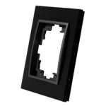 Rahmen McPower "Flair", 1-fach, schwarzes Aluminium – Bild 2
