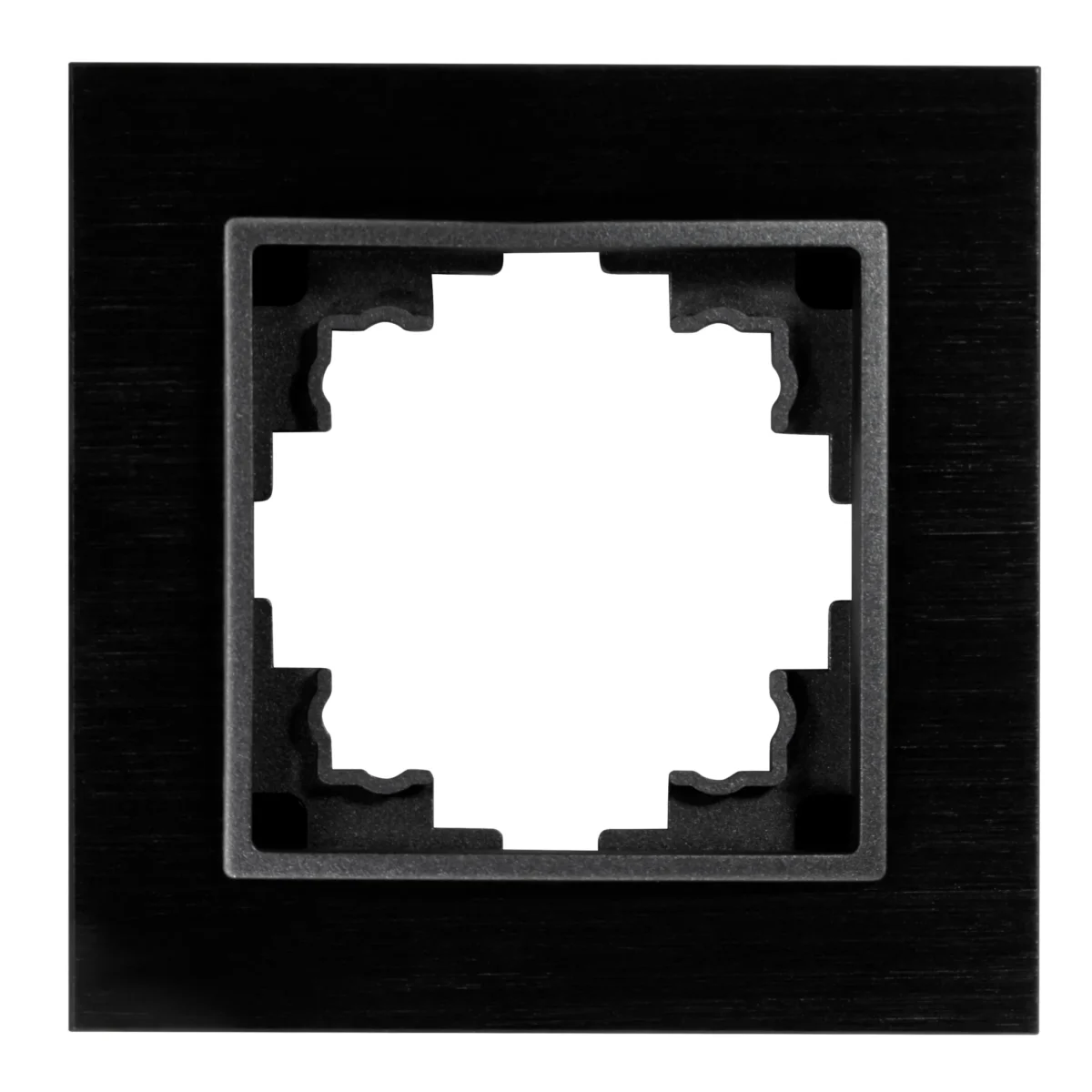 Rahmen McPower "Flair", 1-fach, schwarzes Aluminium – Bild 3