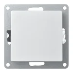 Wechselschalter McPower "Flair", 250V~/10A, UP, Steckanschluss, weiß