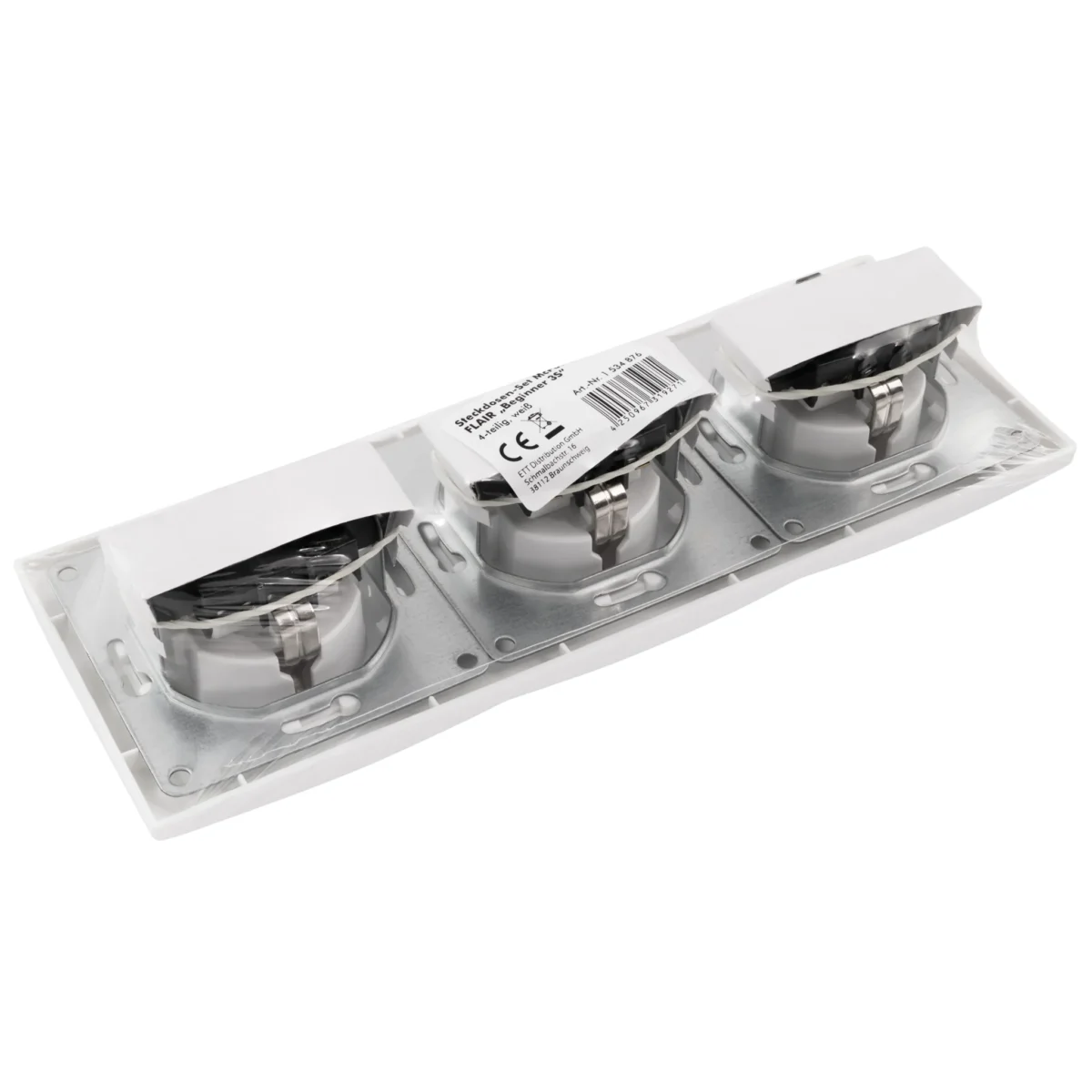 Steckdosen Set McPower Flair "Beginner 3S" 4-teilig, weiß – Bild 5