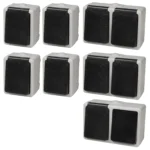 Feuchtraum Set McPower "Taff Werkstatt" 7-teilig, grau, IP44 – Bild 2