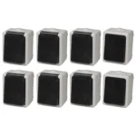 Feuchtraum Set McPower "Taff Starter" 8-teilig, grau, IP44 – Bild 2
