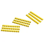 Kabelmarker-Clips McPower, bedruckt mit Buchstaben, Kabeldurchmesser bis 3mm – Bild 2