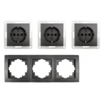 Steckdosen Set McPower Flair "Beginner 3S" 4-teilig, anthrazit – Bild 3