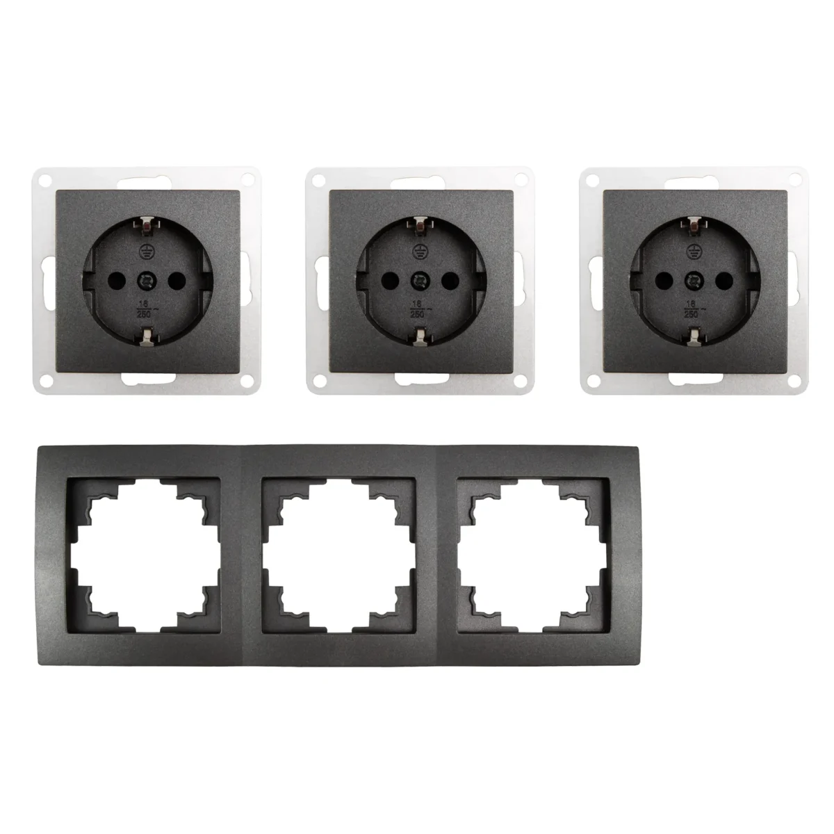 Steckdosen Set McPower Flair "Beginner 3S Profi" 4-teilig, Steckanschluss – Bild 3