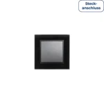 Wechselschalter McPower "Flair", 250V~/10A, UP, Steckanschluss, anthrazit
