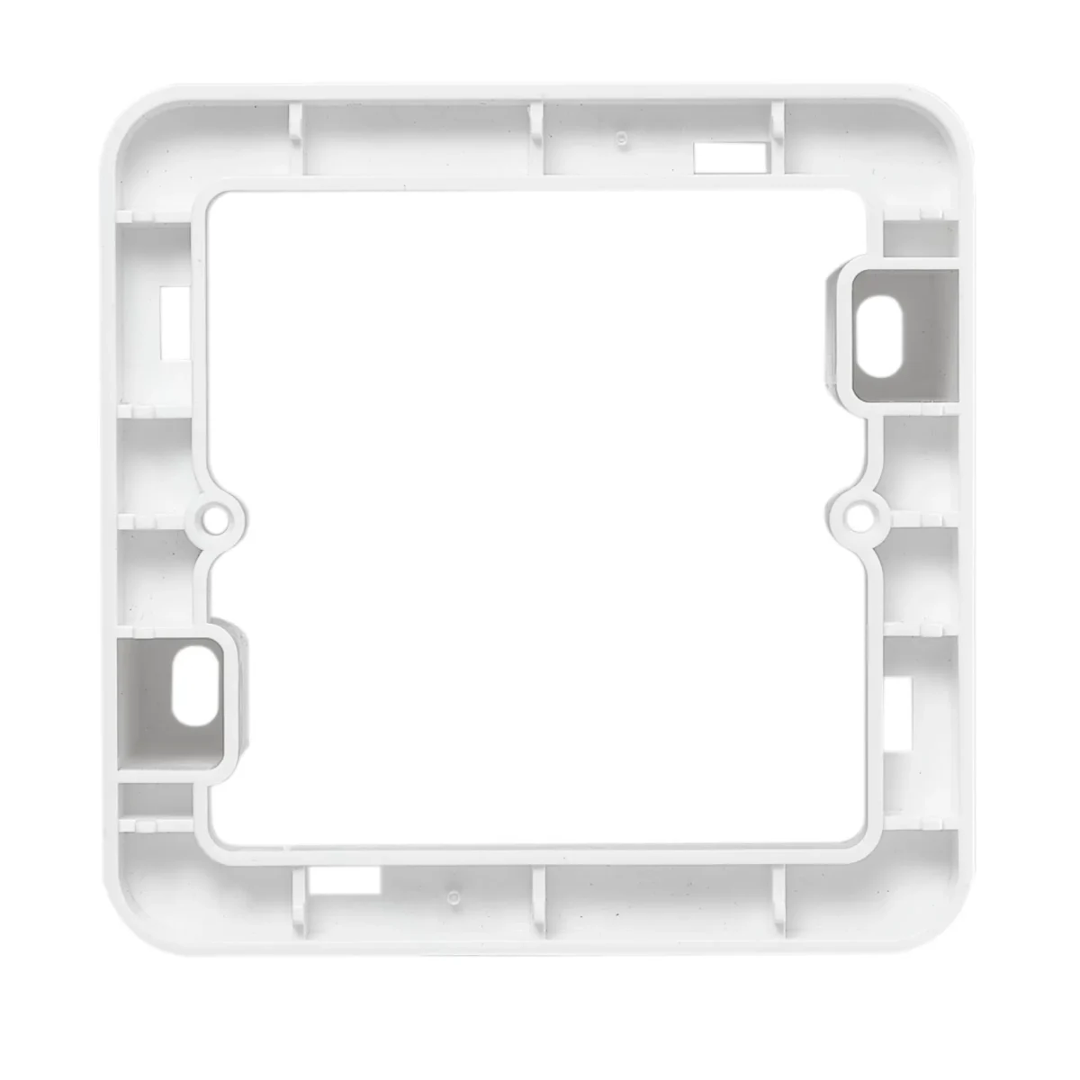 Aufputz-Rahmen McPower "Cup" 80x80x45mm, mit Montagebohrung – Bild 2