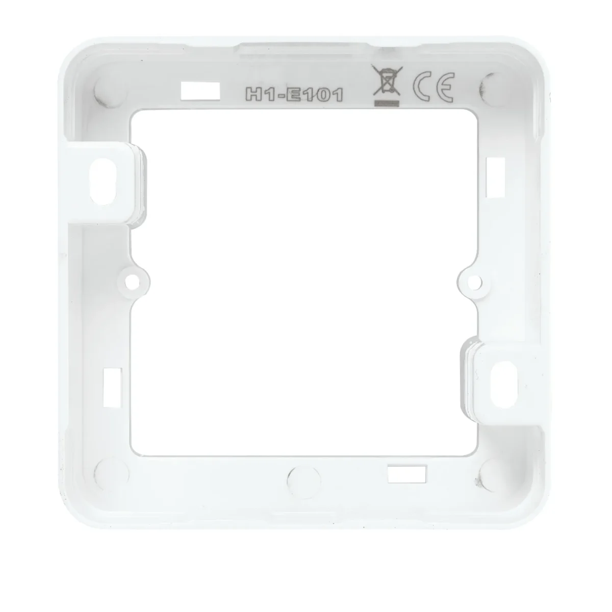 Aufputz-Rahmen McPower "Cup" 80x80x45mm, mit Montagebohrung – Bild 3