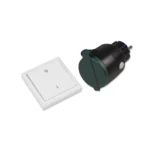 Funk-Schalter Set McPower "Comfort" Outdoor-Steckdose + Schalter, max. 3000W