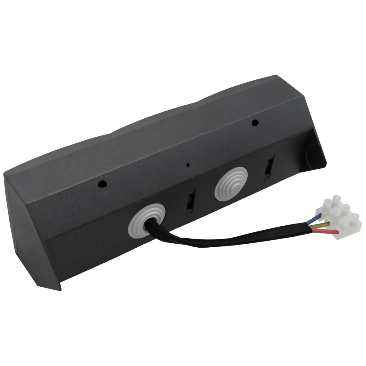 Steckdosenblock McPower "Flair" anthrazit, 2-fach Schutzkontakt + 2x USB – Bild 4