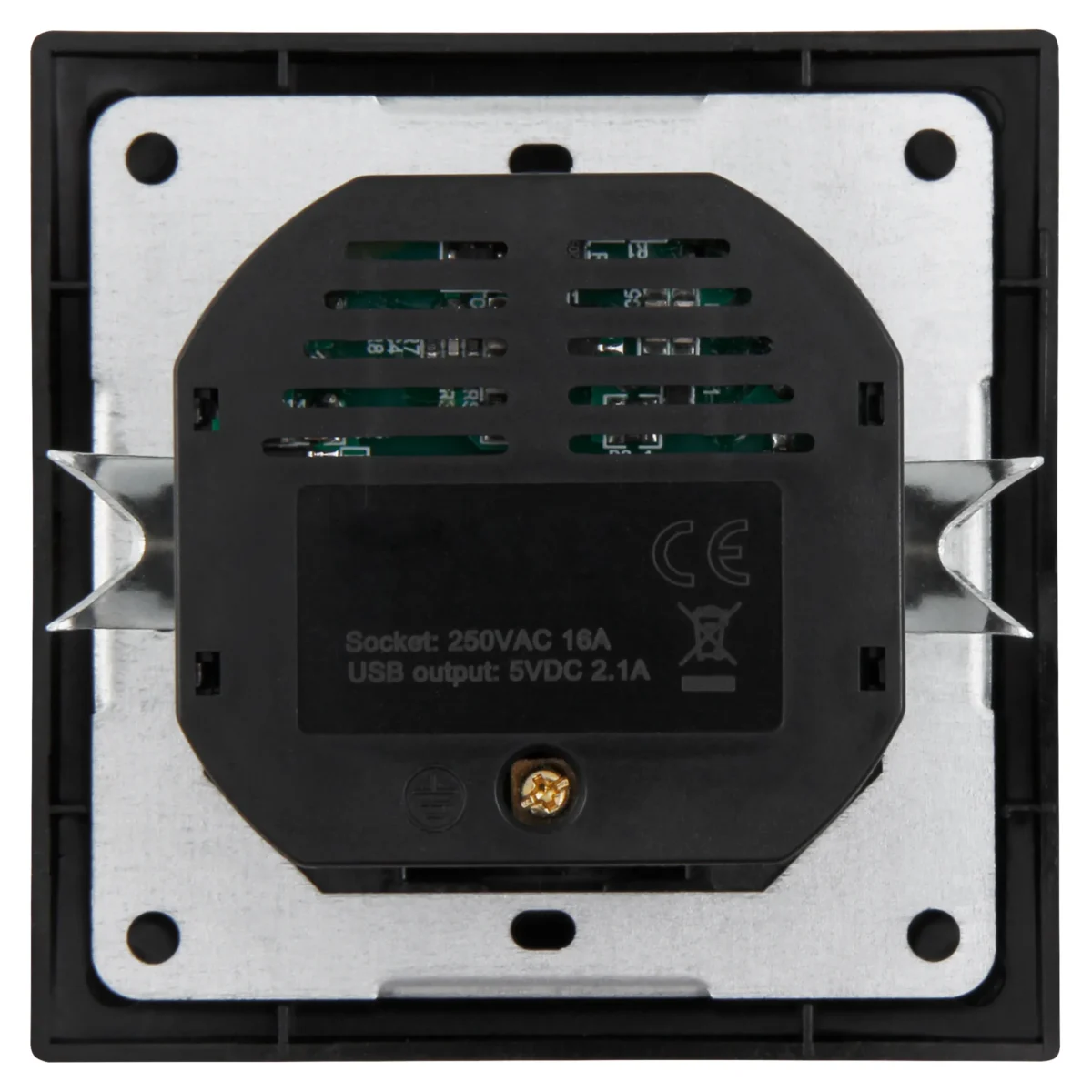 Schutzkontakt-Steckdose mit 2x USB McPower "Flair" 250V~/16A, 5V/2,1A, 12er-Pack – Bild 3