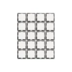 Wechselschalter McPower "Flair", 250V~/10A, UP, weiß, 20er-Pack